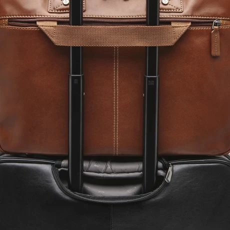 Castelijn & Beerens Firenze Business 3-Vaks Laptoptas 15.6'' Licht Bruin 11 Castelijn & Beerens Firenze Business 3-Vaks Laptoptas 15.6'' Licht Bruin - Afbeelding 9