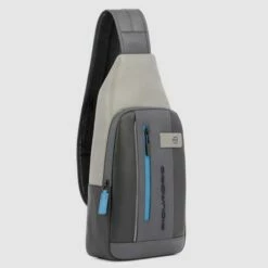 Piquadro Urban Mono Sling Bag Black/Grey Blue 9 Piquadro Urban Mono Sling Bag Black/Grey Blue -NL Rugzak Verkoopwinkel imagetostl.com ca4536ub00l ngr dett1