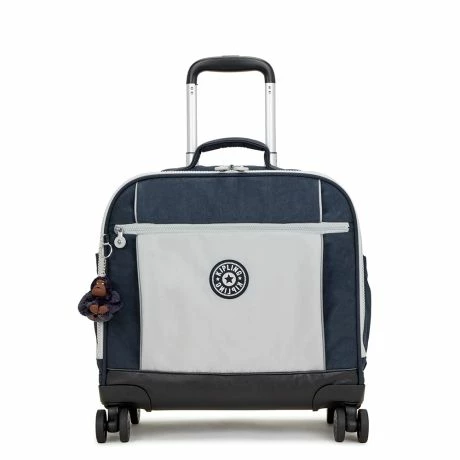 Kipling New Storia 25L Trolley Schooltas True Blue Grey 3 Kipling New Storia 25L Trolley Schooltas True Blue Grey