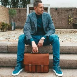 Chesterfield Idaho Laptoptas 15.6" Cognac 14 Chesterfield Idaho Laptoptas 15.6" Cognac -NL Rugzak Verkoopwinkel leren aktetas cognac idaho 1