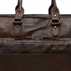 Chesterfield Black Label Rimini Laptoptas 17" Bruin 10 Chesterfield Black Label Rimini Laptoptas 17" Bruin -NL Rugzak Verkoopwinkel leren laptoptas bruin rimini black label 3