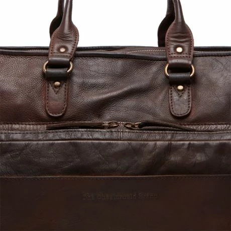 Chesterfield Black Label Rimini Laptoptas 17" Bruin 6 Chesterfield Black Label Rimini Laptoptas 17" Bruin - Afbeelding 4