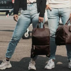 Chesterfield Sanya Rugzak Brown -NL Rugzak Verkoopwinkel leren rugzak bruin sanya 1