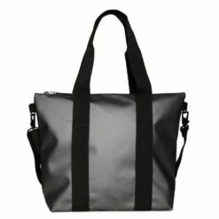 Rains Tote Bag Mini Shoulderbag Metallic Grey