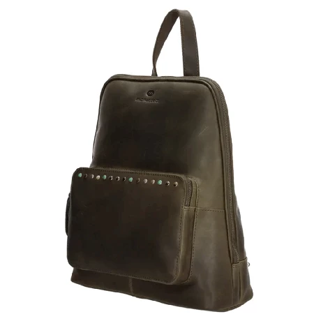 Micmacbags Masterpiece Rugzak Olijfgroen 4 Micmacbags Masterpiece Rugzak Olijfgroen - Afbeelding 2