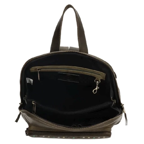 Micmacbags Masterpiece Rugzak Olijfgroen 6 Micmacbags Masterpiece Rugzak Olijfgroen - Afbeelding 4