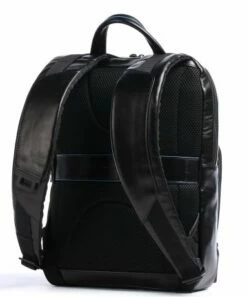 Piquadro Blue Square Laptop Backpack 13.3" IPad Pro 9.7" / IPad 11" Night Blue -NL Rugzak Verkoopwinkel piquadro blue square revamp laptop rugzak zwart ca5575b2v n 32