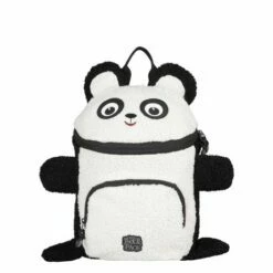 Pick & Pack Rugzak S Teddy Panda Shape Black