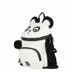 Pick & Pack Rugzak S Teddy Panda Shape Black -NL Rugzak Verkoopwinkel pp1003 01 frontside 1