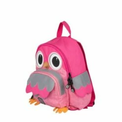 Pick & Pack Rugzak S Owl Shape Pink Melange -NL Rugzak Verkoopwinkel pp1504 20 frontside