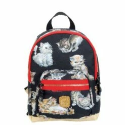 Pick & Pack Cute Rugzak S Kittens Black -NL Rugzak Verkoopwinkel pp18302 01 01