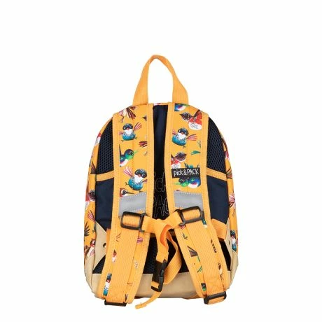 Pick & Pack Rugzak S Birds Citrus 5 Pick & Pack Rugzak S Birds Citrus - Afbeelding 3