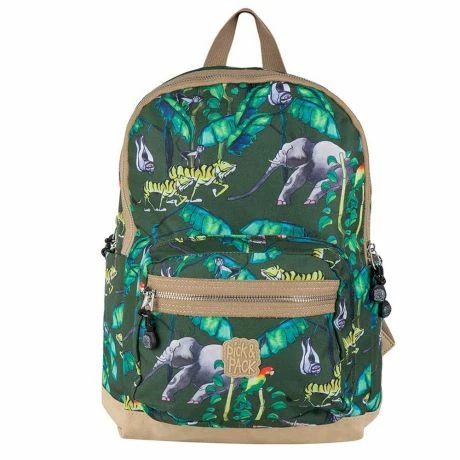 Pick & Pack Rugzak M Happy Jungle Bamboo 1 Pick & Pack Rugzak M Happy Jungle Bamboo -NL Rugzak Verkoopwinkel pp20172