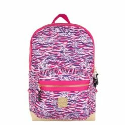 Pick & Pack Rugzak M Tiger Skin Rosa