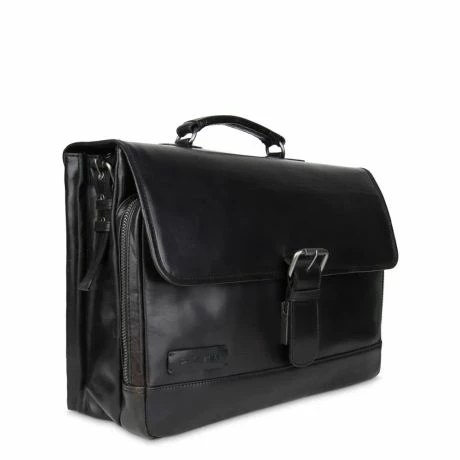 Plevier Quartz Aktetas 1-Vak 15.6" Zwart 4 Plevier Quartz Aktetas 1-Vak 15.6" Zwart - Afbeelding 2