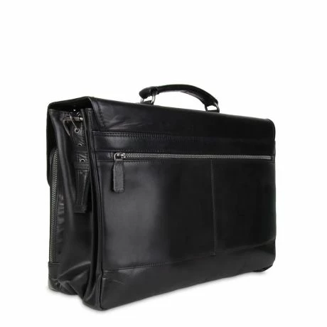 Plevier Quartz Aktetas 1-Vak 15.6" Zwart 5 Plevier Quartz Aktetas 1-Vak 15.6" Zwart - Afbeelding 3