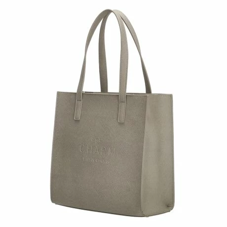 Charm London Radlett Shopper Small Grey 5 Charm London Radlett Shopper Small Grey - Afbeelding 3