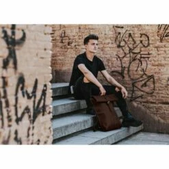 Laauw RAW Tribunal Rugzak Dark Brown -NL Rugzak Verkoopwinkel raw tribunal dark brown 5