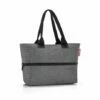 Reisenthel Shopper E1 Twist Silver 1 Reisenthel Shopper E1 Twist Silver -NL Rugzak Verkoopwinkel reisenthel shopper e1 twist silver a297633 1