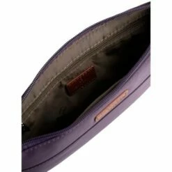 Hexagona Pop Clutch Violet -NL Rugzak Verkoopwinkel sac porte travers hexagona ref 50526 violet 26 18 1