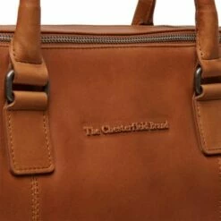 Chesterfield Salvador Kantoortas Waxed Pull Up Cognac 9 Chesterfield Salvador Kantoortas Waxed Pull Up Cognac -NL Rugzak Verkoopwinkel salvador 4
