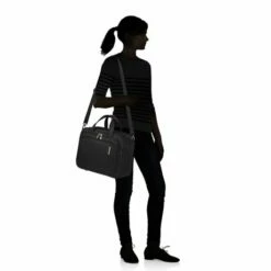 Samsonite Respark Laptop Shoulder Bag 15.6'' Ozone Black -NL Rugzak Verkoopwinkel samsonite respark 143334 ozone black 5