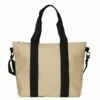 Rains Tote Bag Mini Shoulderbag Sand -NL Rugzak Verkoopwinkel sand tote voor