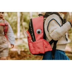 Pick & Pack Rugzak S Shark Shape Fuchsia -NL Rugzak Verkoopwinkel shark fuchsia