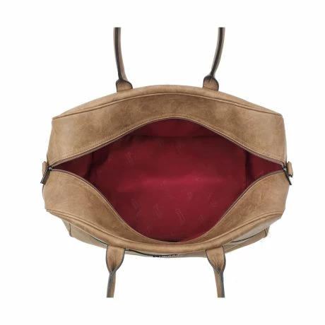 Wimona Amsterdam Weekendtas Taupe 6 Wimona Amsterdam Weekendtas Taupe - Afbeelding 4