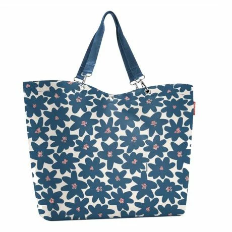 Reisenthel Shopper XL Daisy Blue 4 Reisenthel Shopper XL Daisy Blue - Afbeelding 2