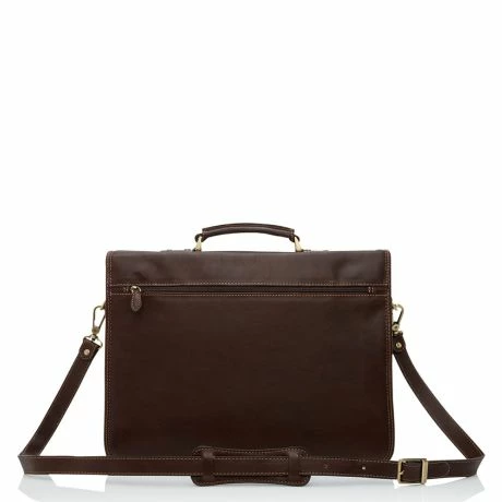 Castelijn & Beerens Verona Aktetas 13.3" Mocca 4 Castelijn & Beerens Verona Aktetas 13.3" Mocca - Afbeelding 2