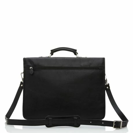 Castelijn & Beerens Verona Aktetas 13.3" Zwart 4 Castelijn & Beerens Verona Aktetas 13.3" Zwart - Afbeelding 2