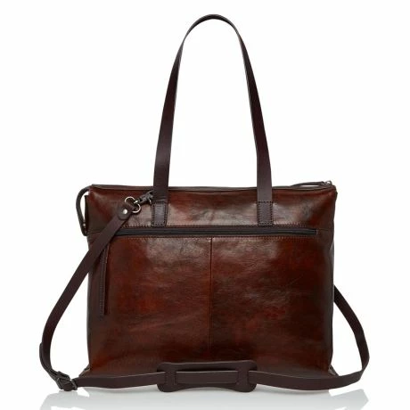 Castelijn & Beerens Rien Dames Laptoptas 15.4'' RFID Cognac 4 Castelijn & Beerens Rien Dames Laptoptas 15.4'' RFID Cognac - Afbeelding 2