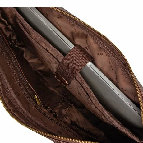 Castelijn & Beerens Verona Business RFID Laptoptas 15.6'' Mocca 5 Castelijn & Beerens Verona Business RFID Laptoptas 15.6'' Mocca - Afbeelding 3
