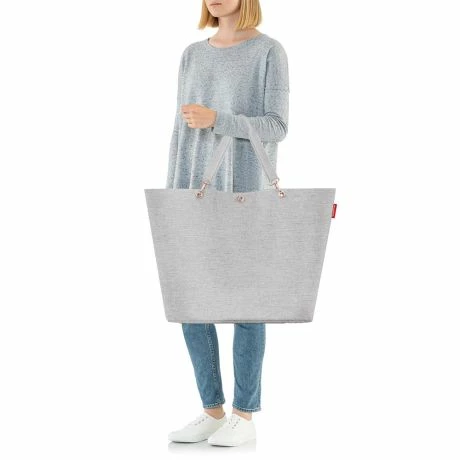 Reisenthel Shopper XL / Strandtas Twist Sky Rose 6 Reisenthel Shopper XL / Strandtas Twist Sky Rose - Afbeelding 4