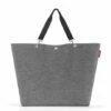 Reisenthel Shopper XL / Strandtas Twist Silver -NL Rugzak Verkoopwinkel zu7052 shopper xl twist silver reisenthel web p 01